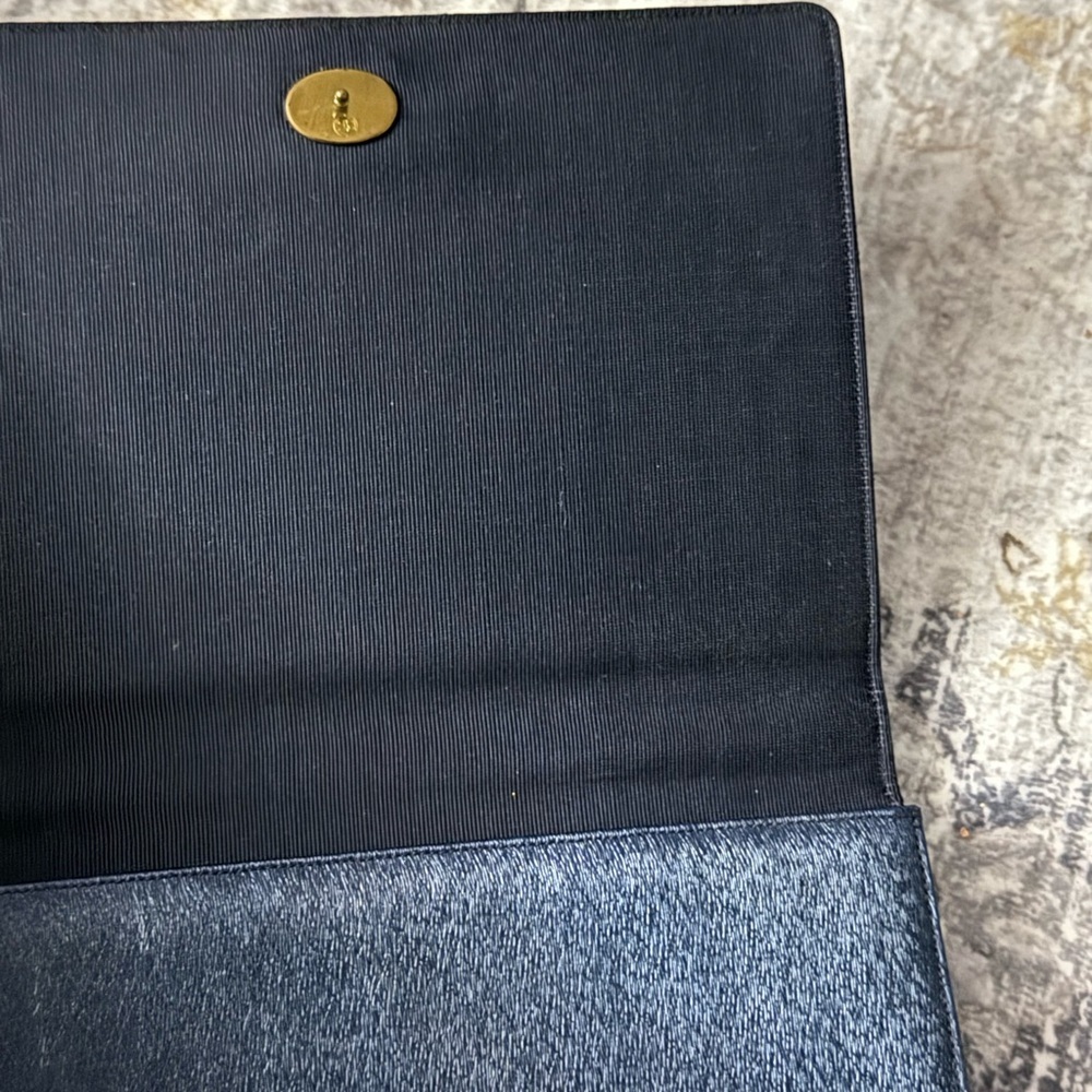 Prestige VTG Elegant Black Leather Chain Bag - Picture 4 of 5